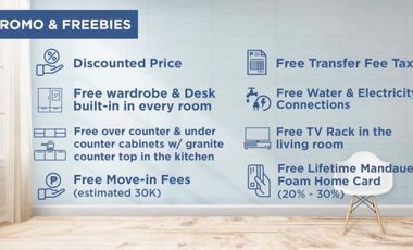 Robins Lane Cotcot Liloan with P300,000 discount & freebies