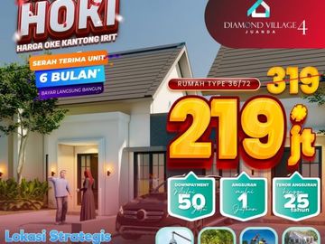 Rumah 1 Lantai di Damarsi Buduran 219 Juta, DVJ 4