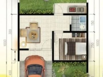 Rumah siap huni angsuran 2 jutaan dekat stasiun bojonggede