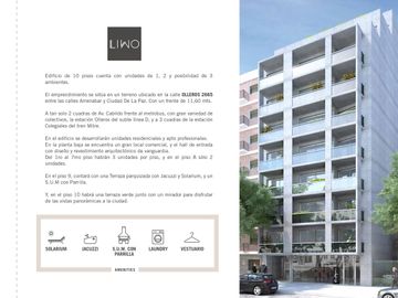 Departamento en  venta - 2 ambientes - Balcón terraza - Belgrano - Apto Profesional