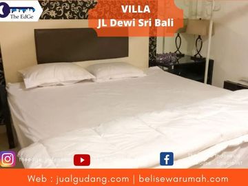 Jual Villa di Jalan Dewi Sri sebelah Toko oleh -oleh Krisna sunset road Kuta, Bali - The EdGe