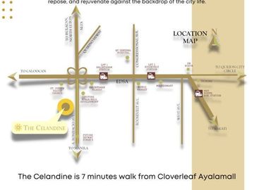 1BR RFO condo in QC - THE CELANDINE by DMCI