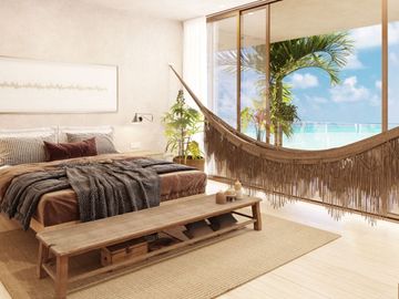 Villa frente al mar en Telchac Puerto Yucatán 3 recámaras