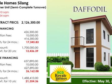 DAFFODIL MODEL | Single Attached House and Lot FOR SALE!!!