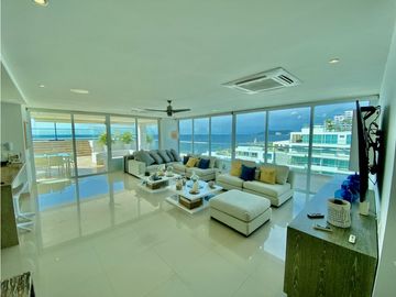 VENTA APARTAMENTO CON PISCINA PRIVADA PLAYA DORMIDA SANTA MARTA