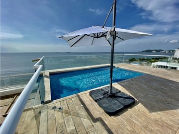 VENTA APARTAMENTO CON PISCINA PRIVADA PLAYA DORMIDA SANTA MARTA