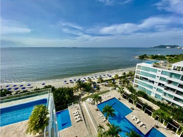 VENTA APARTAMENTO CON PISCINA PRIVADA PLAYA DORMIDA SANTA MARTA
