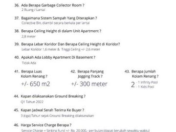 Apartemen The MAJ Residences Cibubur Murah