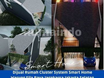 Dijual Rumah Cluster System Smart Home di Warung Sila Raya Jagakarsa Jakarta Selatan