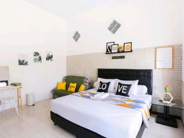 Rumah Homestay Murah Luxury Furnish dalam Perum Utara Hartono Mall