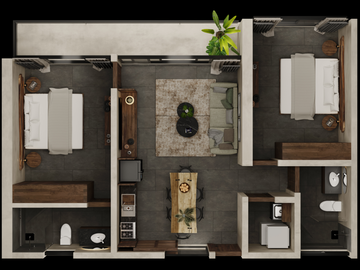 Vive el encanto en Strela Puerto Morelos, donde cada departamento es un paraíso
