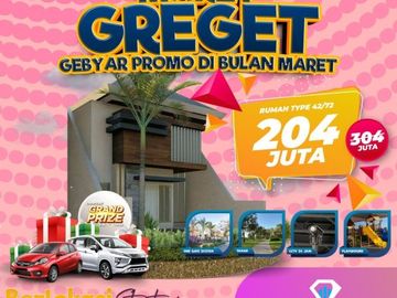 Perumahan Murah Bangunan Baru di Sidoarjo Kota Harga 204 JT