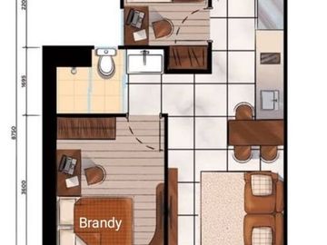 Disewakan Apartemen Bumi Serpong Damai 2 BedRoom 70Jt Per Thn