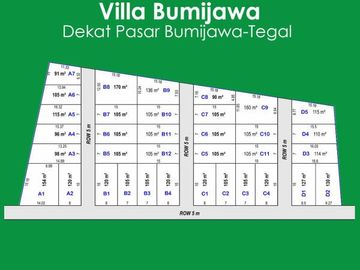 Kapling Villa 20 Jt-an Dekat Pasar Bumijawa