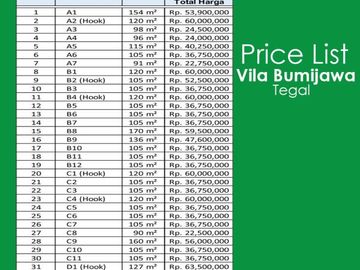 Kapling Villa 20 Jt-an Dekat Pasar Bumijawa