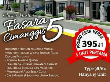 Rumah syariah di cimanggis depok dekat ke tol