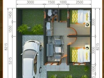 Rumah syariah di cimanggis depok dekat ke tol