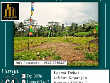 Jual Murah Tanah Kavling di Kepanjen Malang