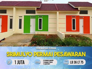 Rumah subsidi angsuran free 3 kali dan free notaris