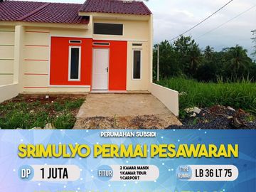 Rumah subsidi angsuran free 3 kali dan free notaris