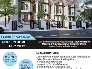Rumah 2LT di Padasuka Atas Cimenyan Cicaheum Harga Perdana 530 Juta