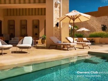 Departamento frente al mar con alberca privada, 842 m2, condominio de lujo con a