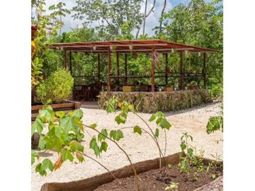 Terreno con Cabañas en Venta/Renta 9000m2 650mil DLS