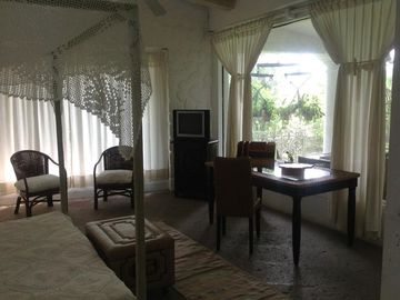 En exclusiva zona residencial.
