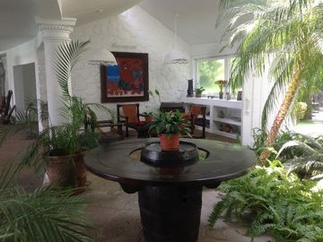 En exclusiva zona residencial.