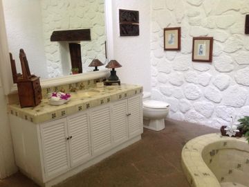 En exclusiva zona residencial.
