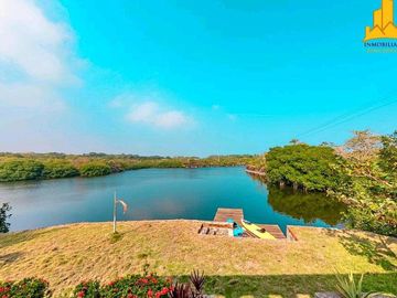 Rancho en Venta a Orilla de Río y a pasos del Mar, Golfo de México, Veracruz