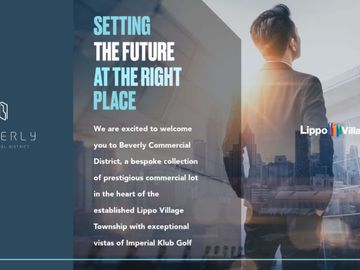 Kavling Beverly Commercial Lokasi Terbaik di Lippo Karawaci
