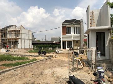 Cluster 2Lt STRATEGIS Jl Lbr FREE BIAYA2 dkt Tol Stasiun Bekasi KPR dibantu