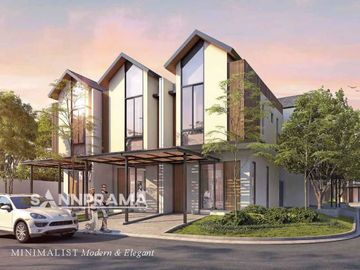 Rumah cluster 2 lt di Pondok Cabe Tang Sel