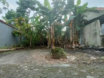 Tanah kavling selatan jalan Damai
