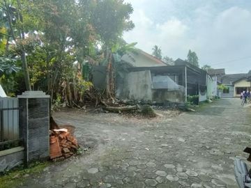 Tanah kavling selatan jalan Damai