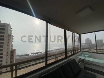 Se vende hermoso y amplio departamento  sector sur vista al mar
