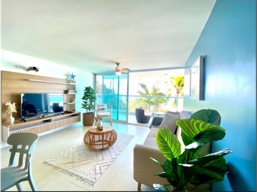 APARTAMENTO AMOBLADO 114 M2 EN PH BAHIA GORGONA, PLAYA SERENA