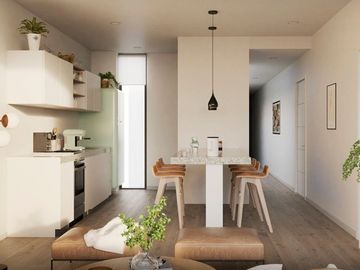 Departamento con alberca, gimnasio, coworking, salon de eventos, pet friendly, p