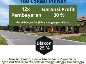 Diskon 25%: Tanah Kavling Murah, Jalan Godean Dekat Pasar Godean