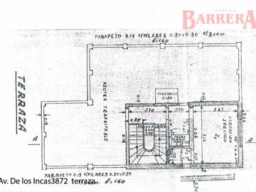 Av. De los Incas al 3800, Casa 280 m2 cubiertos sobre lote 199 m2 Refaccionada, faltan detalles