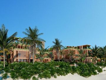 Departamento frente al mar de 3 recamaras con 2 albercas,