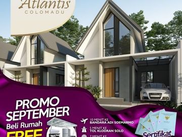 Rumah Minimalis Satu Lantai di Colomadu