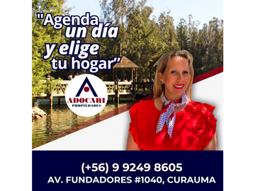 CURAUMA / JARDINES DEL LAGO / EXCLUSIVA CASA ESTILO MEDITERRNEO