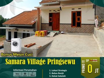 rumah subsidi di Pringsewu. BONUS MESIN CUCI