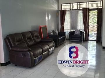 Dijual rumah apik siap huni di dalam cluster di area Kavling Deplu, Cipadu, Tangerang Kota