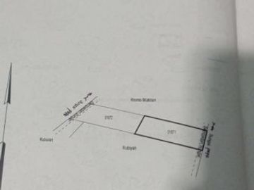 Dijual tanah dekat kuburan di Bolon Colomadu