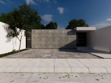 Casa de 1 Planta con 2 Recámaras en la Privada Mediterránea Vivanta Conkal Yuc.