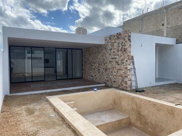 Casa de 1 Planta con 2 Recámaras en la Privada Mediterránea Vivanta Conkal Yuc.