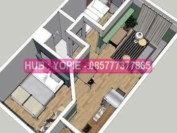 Dijual apartemen bintang 5 harga kaki lima di tangerang